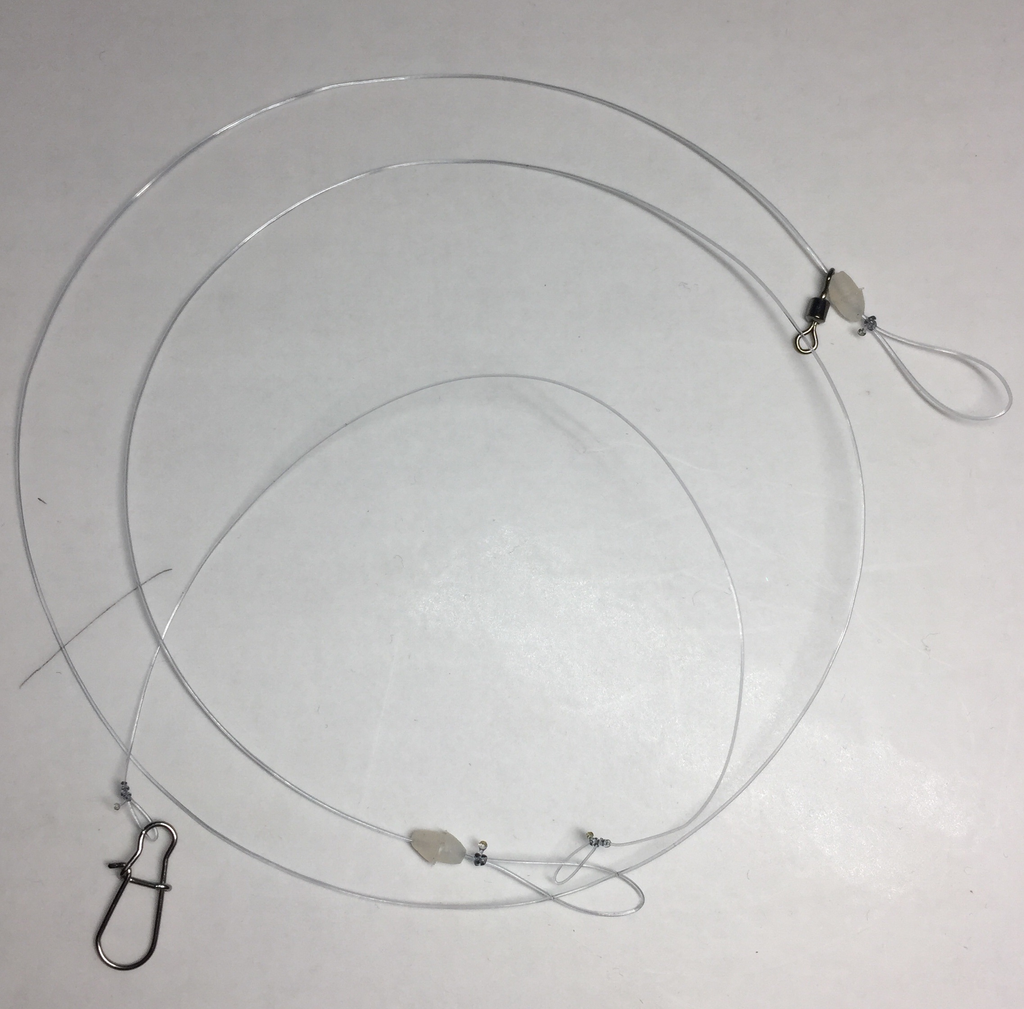 Meerforellen-Vorfach Fluorocarbon mit Perfections-Loop