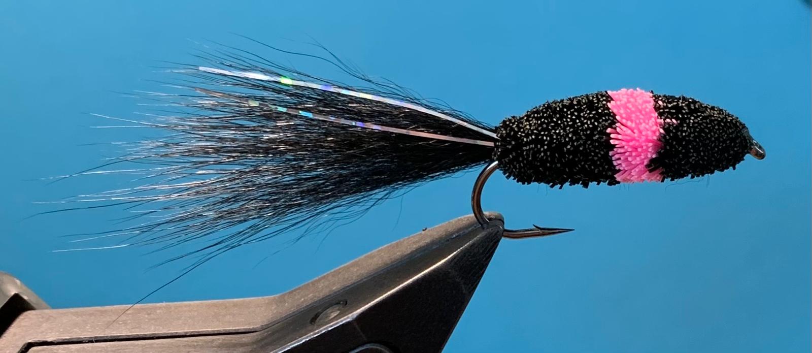 Nachtfliege- Zigarre mit Hotspot in UV- Pink